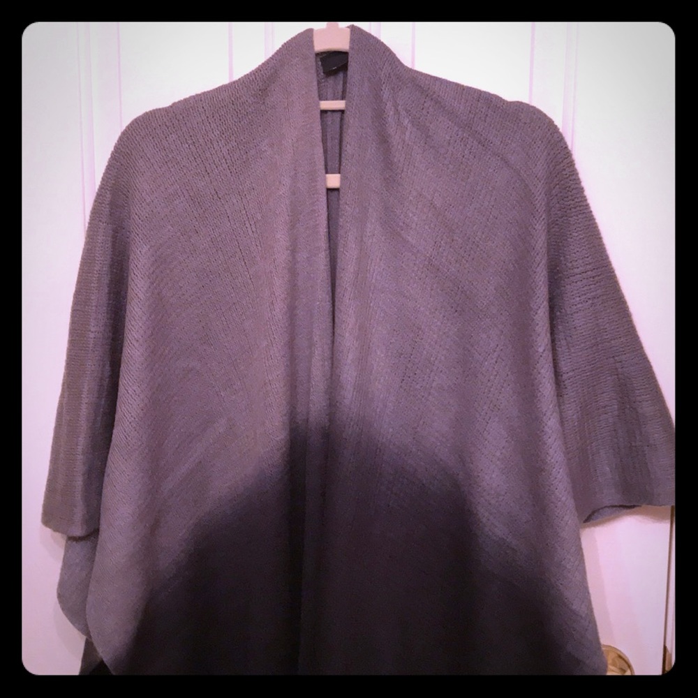 Ombré Poncho